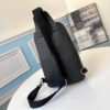 LV Avenue Sling Bag Taiga Black For Men M30443
