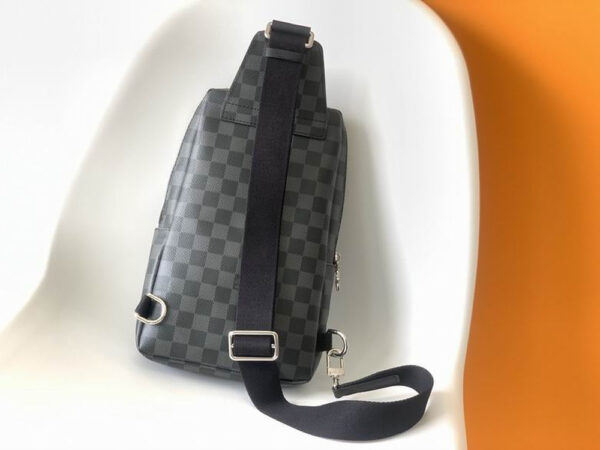 LV Avenue Sling Bag Damier Graphite Canvas For Men N41719