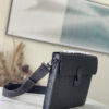 LV S-Lock Briefcase Taurillon Monogram Black For Men M20835