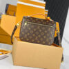 LV Pochette Metis Bag Brown For Women M44875
