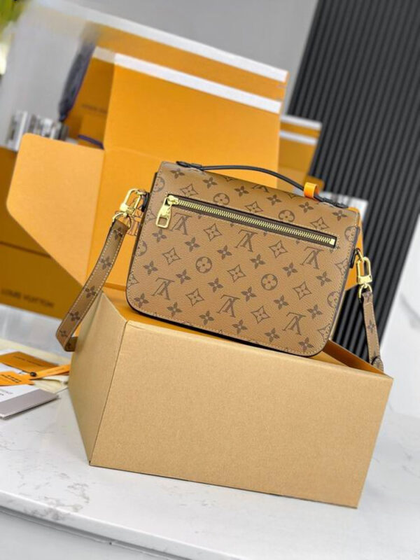 LV Pochette Metis Monogram Reverse Canvas For Women M44876