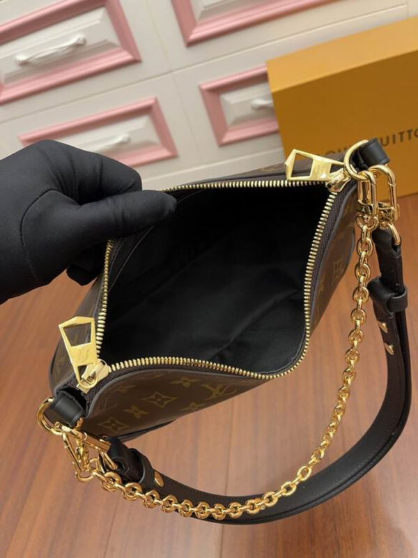 LV Boulogne Monogram Canvas Black For Women M45831