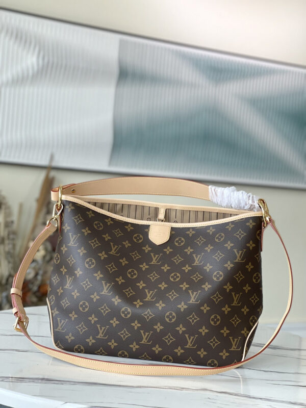 LV Delightful MM Monogram Canvas Natural For Women M40352