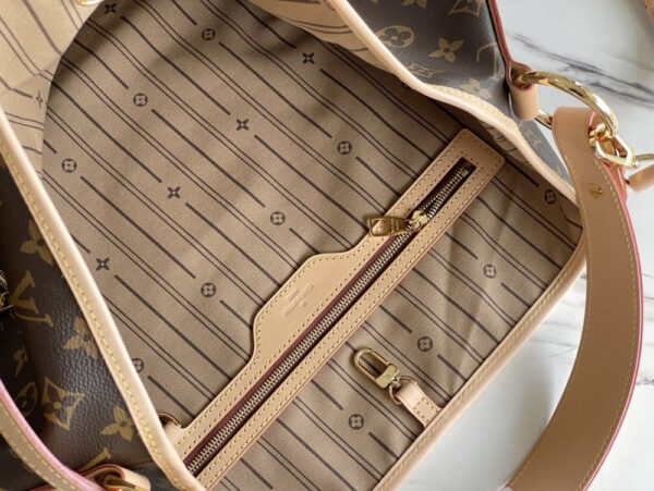 LV Delightful MM Monogram Canvas Natural For Women M40352