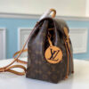 LV Montsouris Backpack Beige For Women M45501