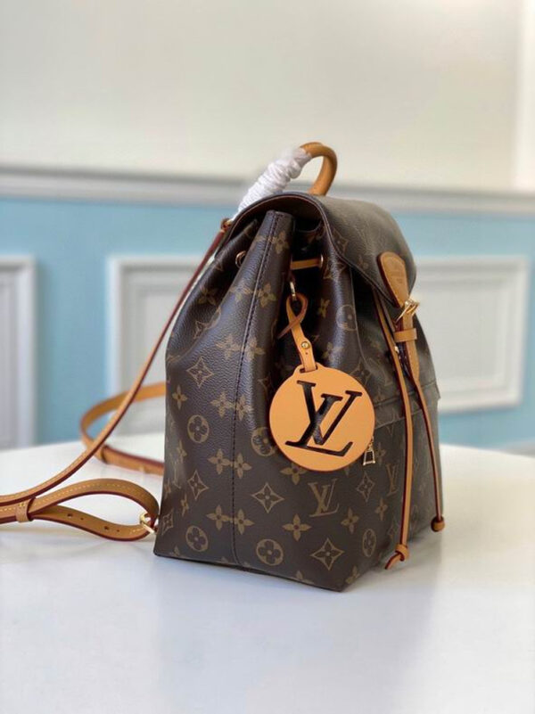 LV Montsouris Backpack Beige For Women M45501