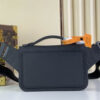 LV S Lock Sling Bag Black For Men M58487