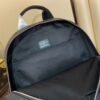 LV Campus Backpack Damier Infini Onyx Silver For Men N40306