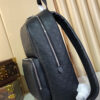 LV Campus Backpack Damier Infini Onyx Silver For Men N40306
