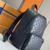 LV Racer Backpack Monogram Shadow Black For Men M46109