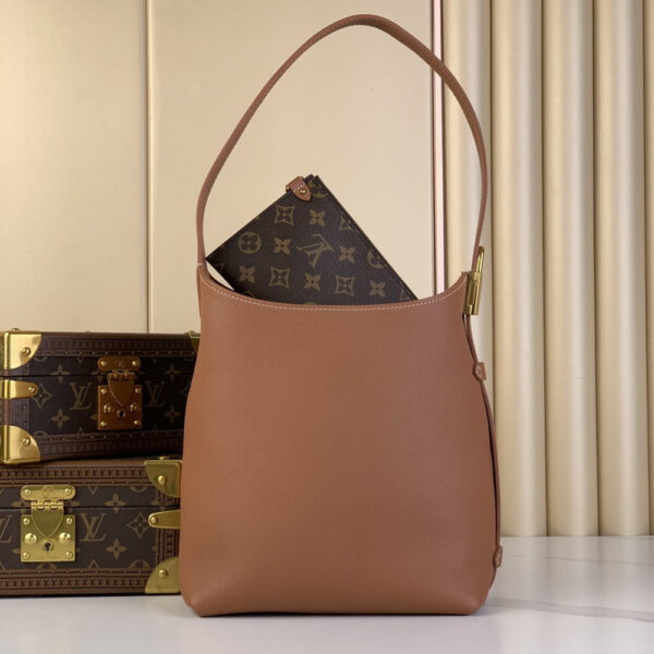 LV Low Key Hobo PM Cognac For Women M25354