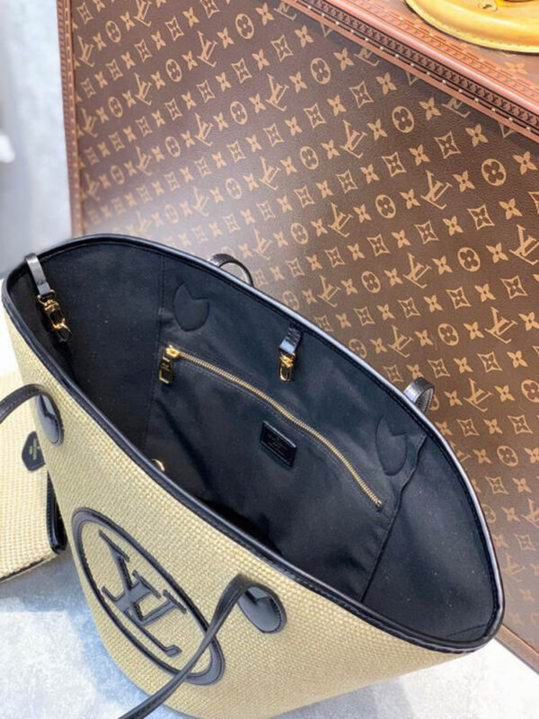 LV Saint Jacques Raffia Beige For Women