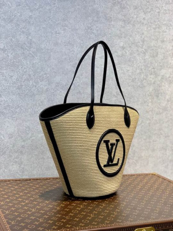 LV Saint Jacques Raffia Beige For Women