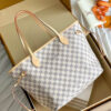 LV Neverfull MM Tote Bag Damier Azur Canvas for Women N41361