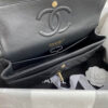CN Classic Handbag Gold Toned Hardware Black For Women A01112