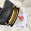 CN Flap Bag With CC Ball On Strap Black For Women AS1787