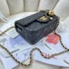 CN Flap Bag With CC Ball On Strap Black For Women AS1787