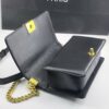 CN Boy Handbag Gold Toned Hardware Black For Women A67086