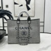 CN Deauville Tote Canvas Bag Light Grey For Women A66941