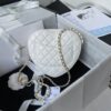 CN Mini Heart Bag White For Women AS3191 B07958 10601