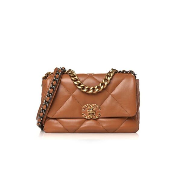 CN 19 Handbag 26cm Brown For Women AS1160