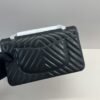 CN Chevron Classic Handbag Black Hardware Black For Women CN Chevron Classic Handbag Black Hardware Black For Women