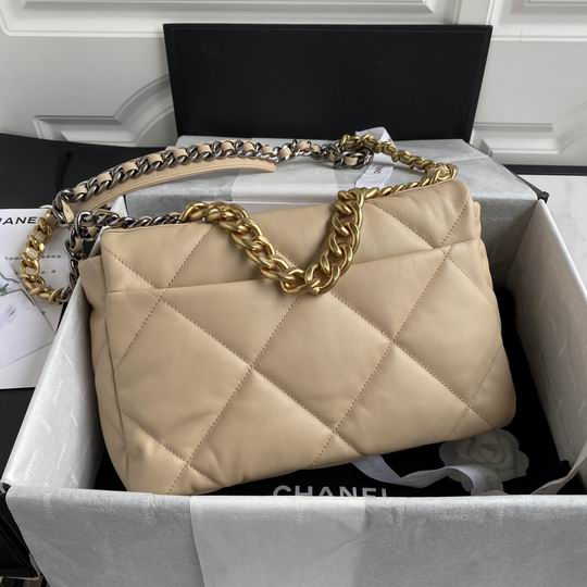 CN 19 Flap Bag Beige For Women