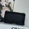 CN Boy Handbag Silver Hardware Black For Women A67086 CN Boy Handbag Silver Hardware Black For Women A67086