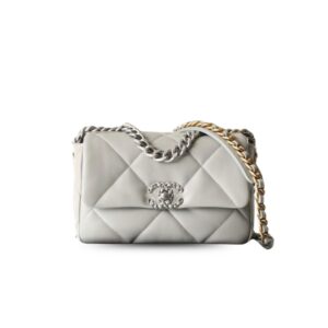 CN 19 Handbag 26cm Grey For Women AS1160