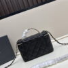 CN Small Vanity Case Black For Women AS3171