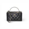 CN Small Vanity Case Black For Women AS3171