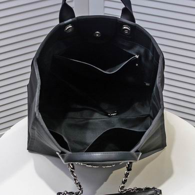 CN Large Deauville Pearl Tote Bag Black For Women A66941