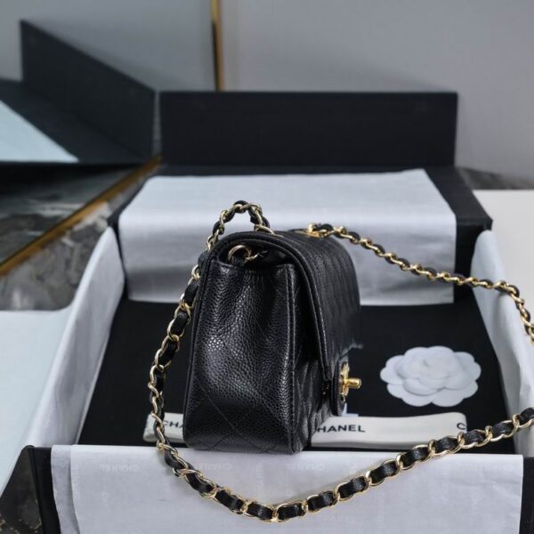 CN Mini Classic Handbag Black For Women