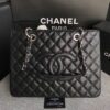 CN Classic Tote Bag Silver Hardware Black For Women