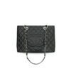 CN Classic Tote Bag Silver Hardware Black For Women