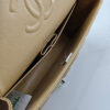 CN Classic Handbag Silver Hardware Beige For Women A01112