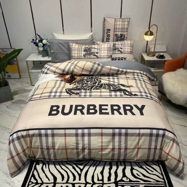 Burberry London Luxury Brand Type Bedding Sets 066 Burberry London Luxury Brand Type Bedding Sets 066