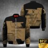Luxury Louis Vuitton Black And Light Brown With Brand Name On Sleeves 3D Shirt 136