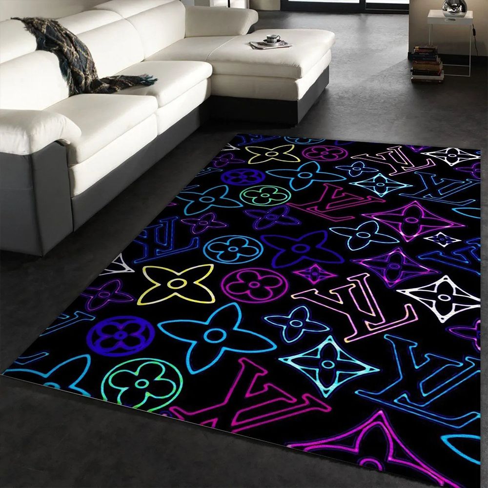 Louis Vuitton Neon Living Room Carpet 052 Louis Vuitton Neon Living Room Carpet 052