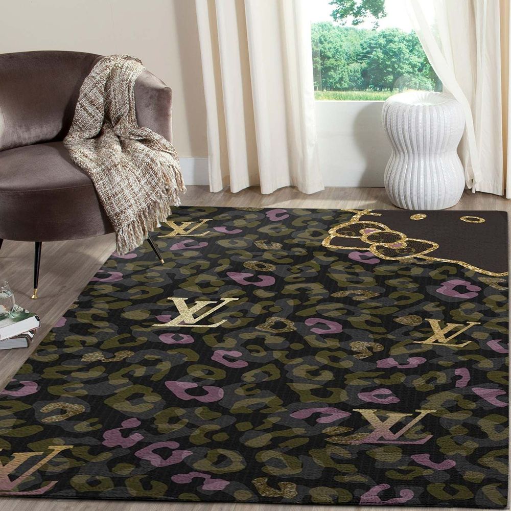Louis Vuitton Golden Kkitty Living Room Carpet 038 Louis Vuitton Golden Kkitty Living Room Carpet 038