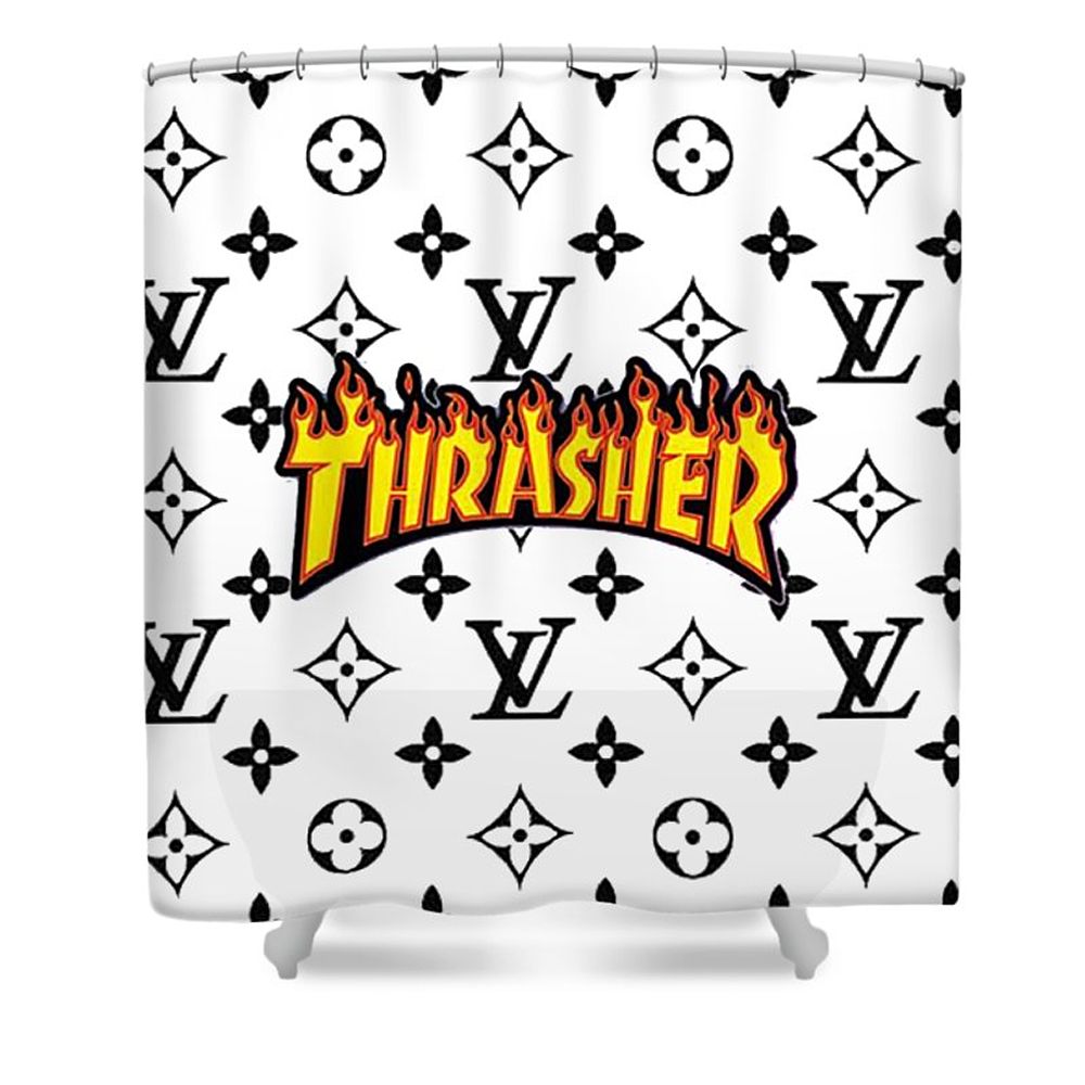 Thrasher X Louis Vuitton Shower Curtain 104 Thrasher X Louis Vuitton Shower Curtain 104