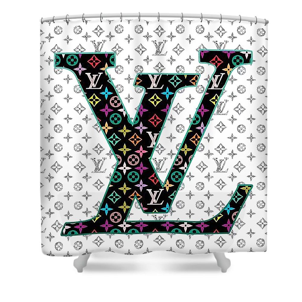 The Magnificent Louis Vuitton Shower Curtain 103 The Magnificent Louis Vuitton Shower Curtain 103