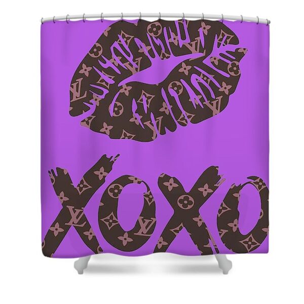 Louis Vuitton Shower Curtain XOXO 062 Louis Vuitton Shower Curtain XOXO 062