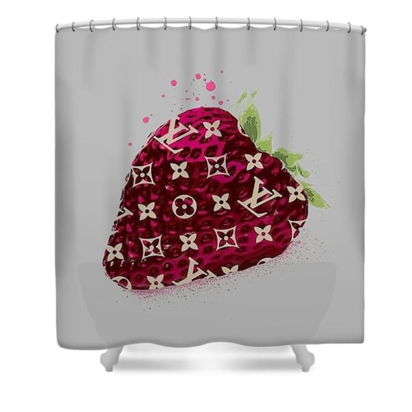 Louis Vuitton Shower Curtain Strawberry 061 Louis Vuitton Shower Curtain Strawberry 061