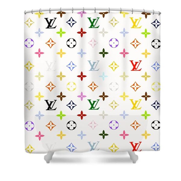 Louis Vuitton Shower Curtain Stars 060