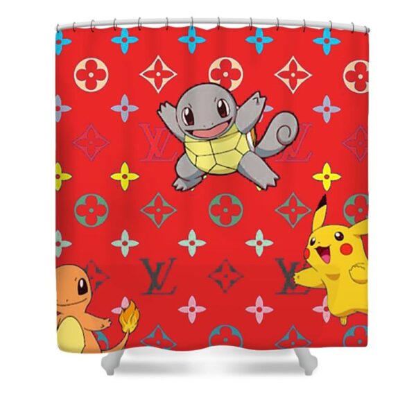 Louis Vuitton Shower Curtain Pok�mon 051 Louis Vuitton Shower Curtain Pok�mon 051