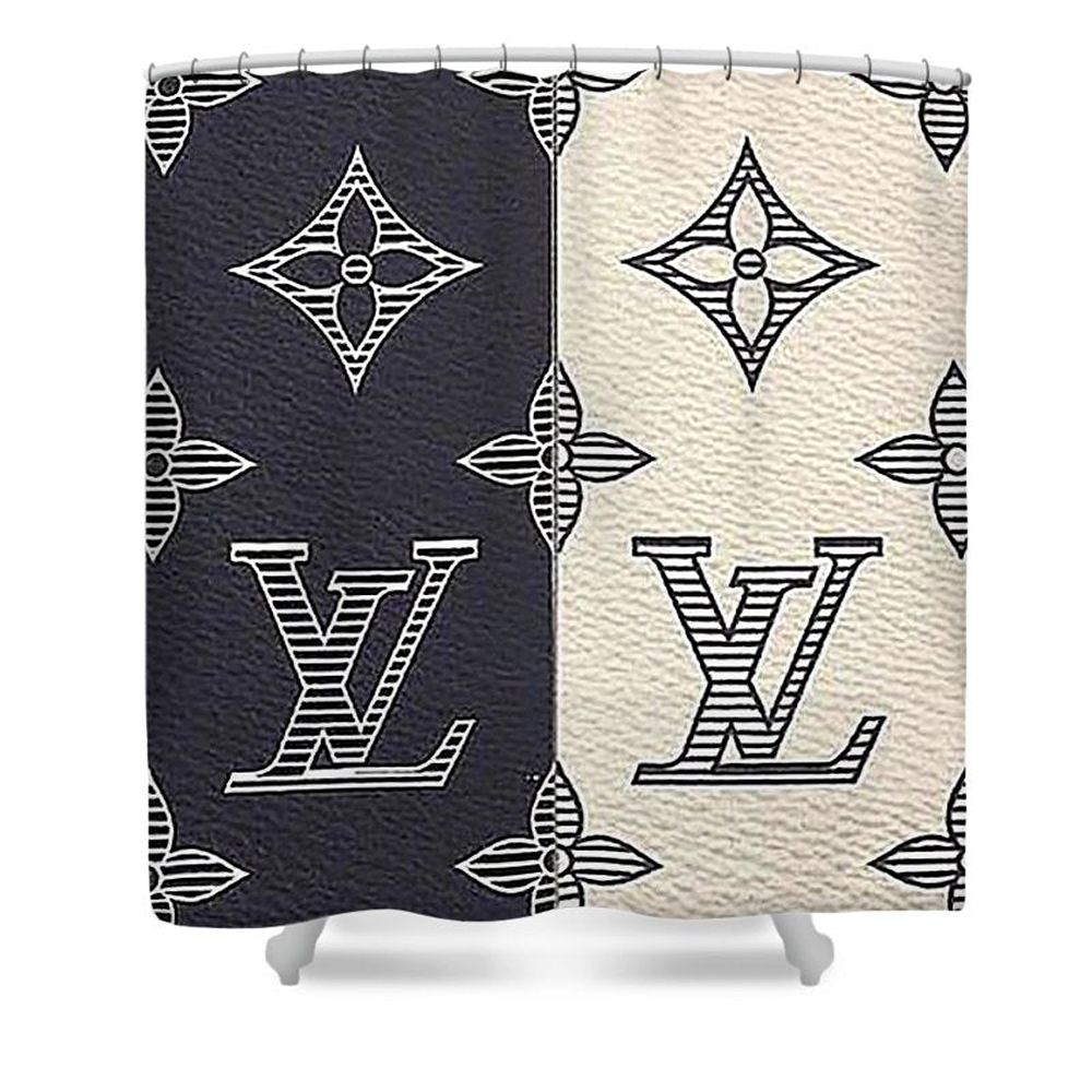 Louis Vuitton Shower Curtain Pillow 048 Louis Vuitton Shower Curtain Pillow 048