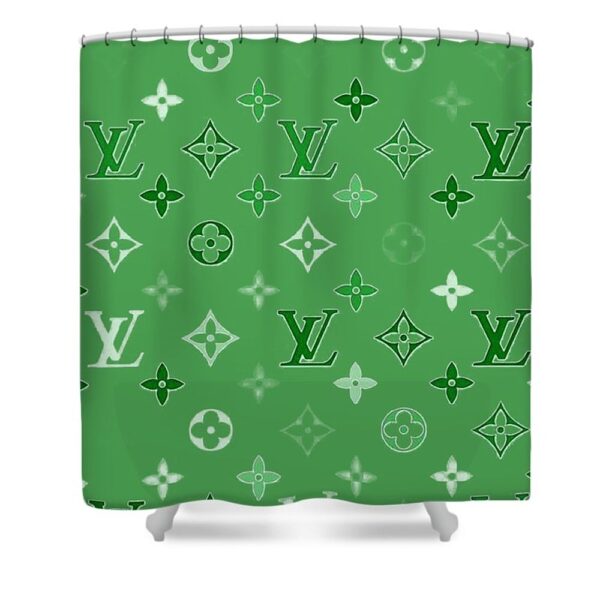 Louis Vuitton Shower Curtain Green 041 Louis Vuitton Shower Curtain Green 041