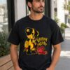 B.H Bear Graphic Tee To Match Jordan 12 University Gold T-Shirt