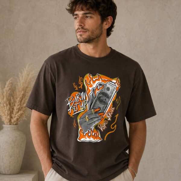 Burn It Up Match Jordan One Retro Electro Orange T-Shirt Burn It Up Match Jordan One Retro Electro Orange T-Shirt